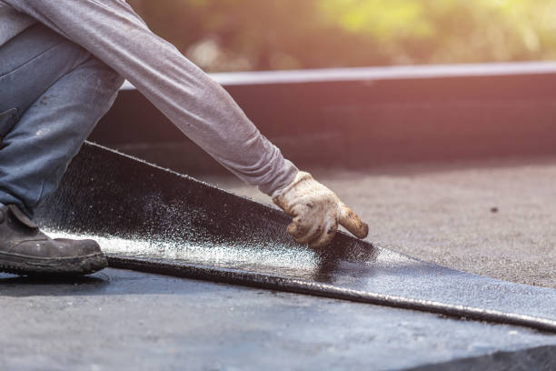Professional Exterior Waterproofing technician working in Flint Hill, MO